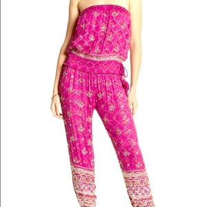 ISO ST BARTHS CALYPSO SILK SEQUIN JUMPSUIT
